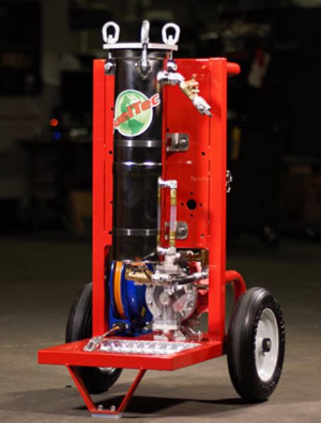 mobile fuel polishing system.
